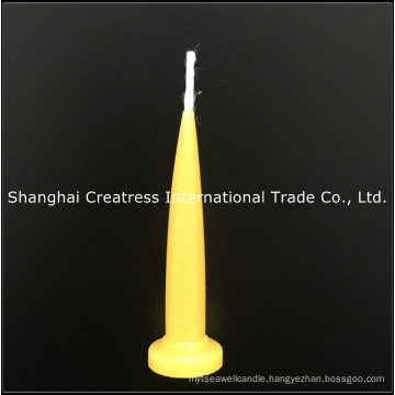 Best Yellow Bullet Shape Birthday Cake Candles Sydney